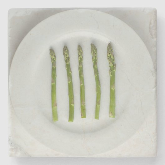 Onderzetter van Asparagus-Drinken (Voorkant)