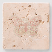 Onderzetter van Butterfly Stone (Voorkant)