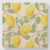 Onderzetter van citroensteen (Voorkant)