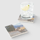 Onderzetter van de bergsteensteen (Zijkant)