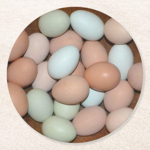 Onderzetter van de Chicken Egg Party