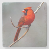 Onderzetter van de kardinaalsteen (Voorkant)