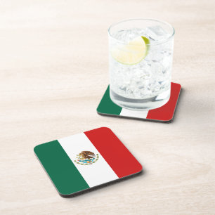 Onderzetter van de Mexicaanse vlag
