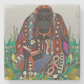 onderzetter van de orang-oetan-koning (Voorkant)