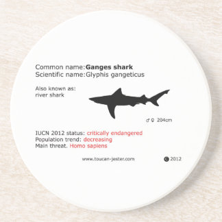 Onderzetter van de reuzenhaai