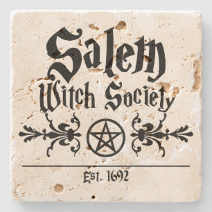 Onderzetter van de Salem Witch Society