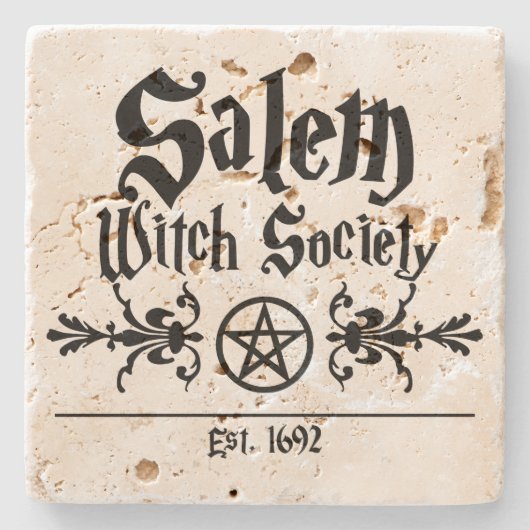Onderzetter van de Salem Witch Society (Voorkant)