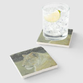 onderzetter van de "The Lion Queen" (Zijkant)