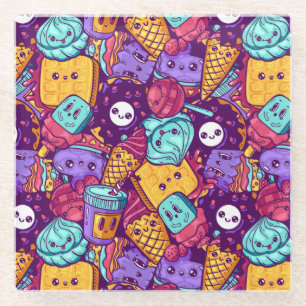 Onderzetter van geblazen glas