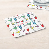 Onderzetter van gesmolten Drink (Schuin)