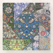 Onderzetter van glas - William Morris Afbeelding C (Voorkant)