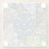 Onderzetter van glas - William Morris Afbeelding C (Achterkant)