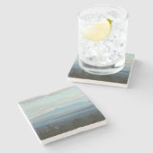 Onderzetter van groene bergen (Zijkant)