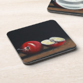 Onderzetter van harde kunststof (Linkerzijde)