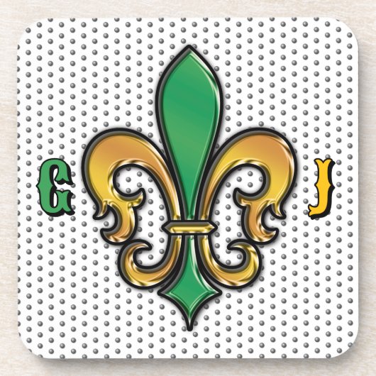 Onderzetter van harde kunststof (Voorkant)