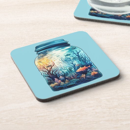 Onderzetter van harde kunststof (Linkerzijde)