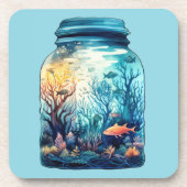 Onderzetter van harde kunststof (Voorkant)