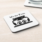 Onderzetter van harde kunststof (Linkerzijde)