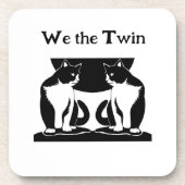 Onderzetter van harde kunststof (Voorkant)