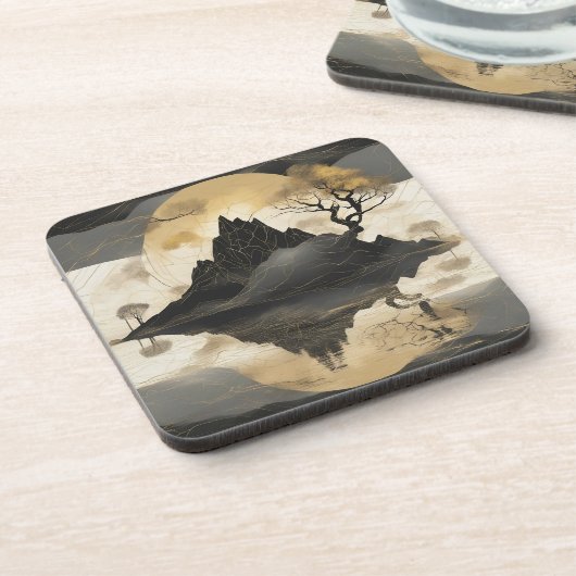 Onderzetter van harde kunststof (Linkerzijde)