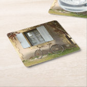 Onderzetter van het Franse Huis (Schuin)