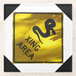 Onderzetter van het ringglas