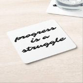 Onderzetter van het voortgangsdocument (Schuin)