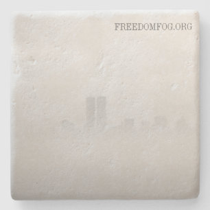 Onderzetter van kalksteen - Freedom Fog
