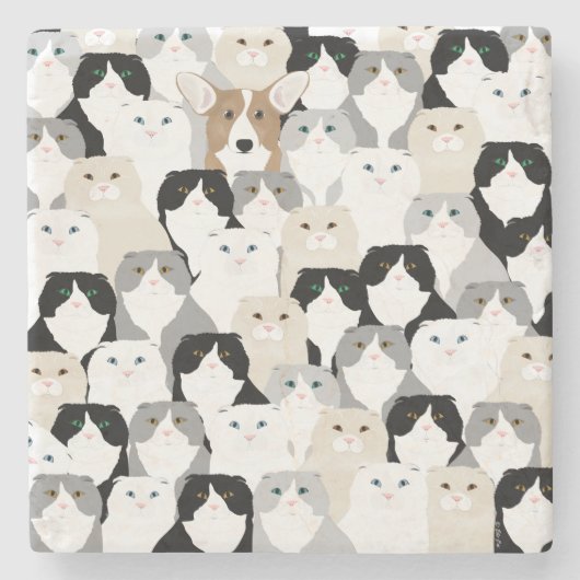 Onderzetter van katten en honden (Voorkant)