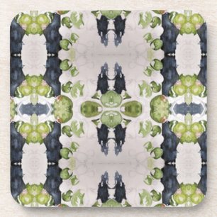 Onderzetter van kurk : Abstracte Waterverf Olive a
