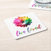 Onderzetter van live-papier (Schuin)