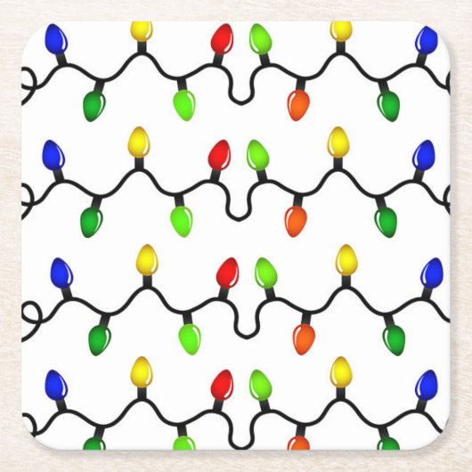 ONDERZETTER VAN LOVELY EN CUTE CHRISTMAS LIGHTS (Voorkant)