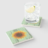 Onderzetter van marmer Stone (Zijkant)