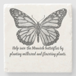 Onderzetter van Monarch-vlinderstaarten