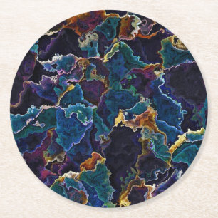 Onderzetter van olievlek