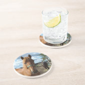 Onderzetter van paarden (Zijkant)