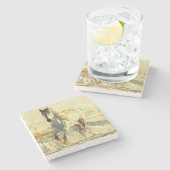 Onderzetter van paardenstaarten (Zijkant)