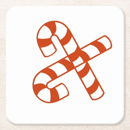 Onderzetter van papier - snoepriet (Voorkant)