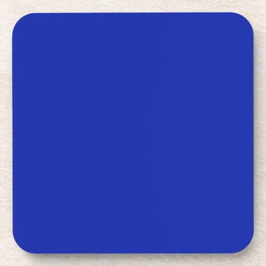 Onderzetter van Royal Blue Cork (Voorkant)