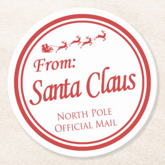 Onderzetter van Santa