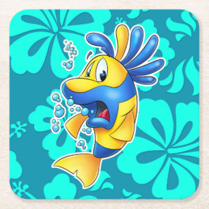 onderzetter van schattige cartoons