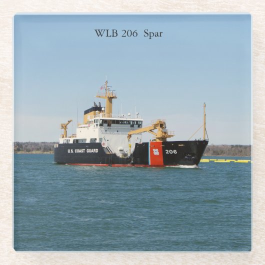 Onderzetter van speerglas (Voorkant)