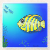 Onderzetter van visglas (Voorkant)