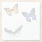 Onderzetter van vlinderglas (Achterkant)