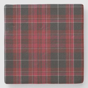 Onderzetter van Wales Tartan Pset Stone