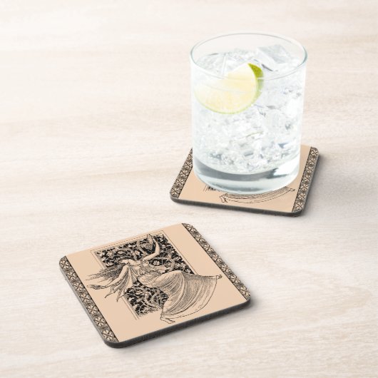 Onderzetter voor damesdansen (Rechterzijde)