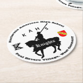 Onderzetter voor de Amerikaanse middelbare school (Gebogen)