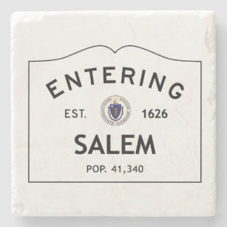 Onderzetter voor het inktschilderen van Salem Bott