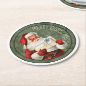 Onderzetter voor prettige kerstkerstkerstkerstkers (Gebogen)