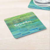 Onderzetter voor pulp board | Sedona Blue Green (Schuin)